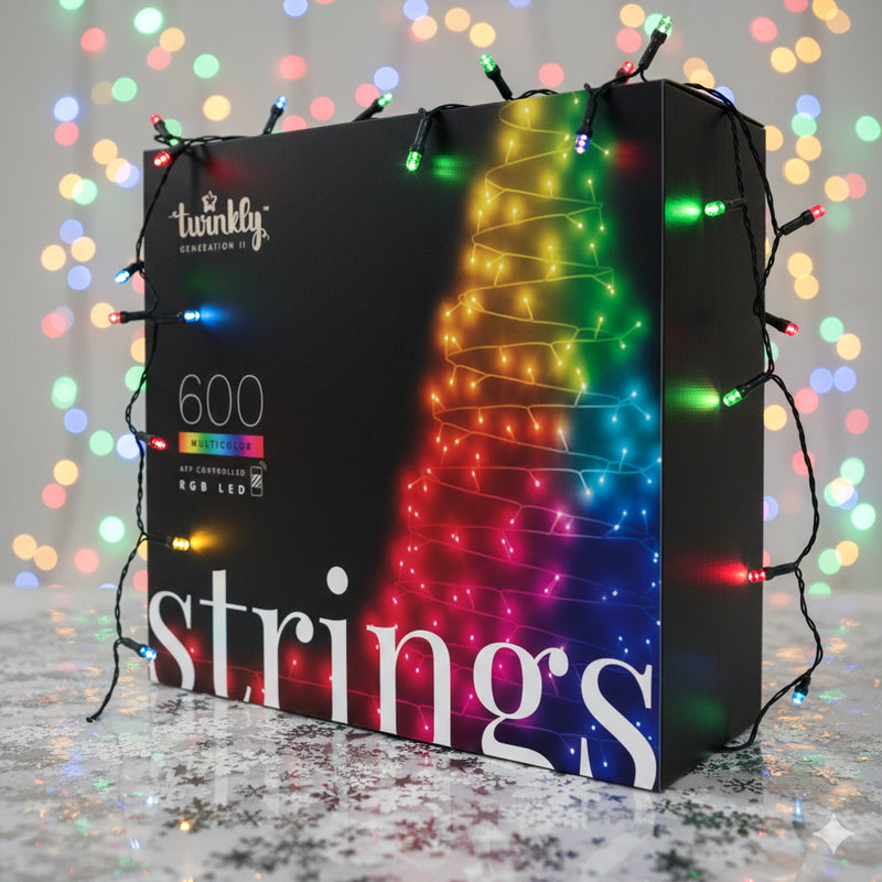 (コストコ) Twinkly(トゥインクリー)ストリング 600LED スマートデコレーションライト