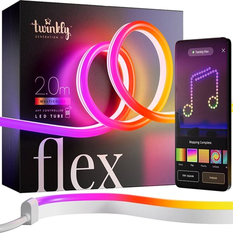 (コストコ) Twinkly(トゥインクリー) フレックス2.0 LEDチューブ スマートデコレーションライト