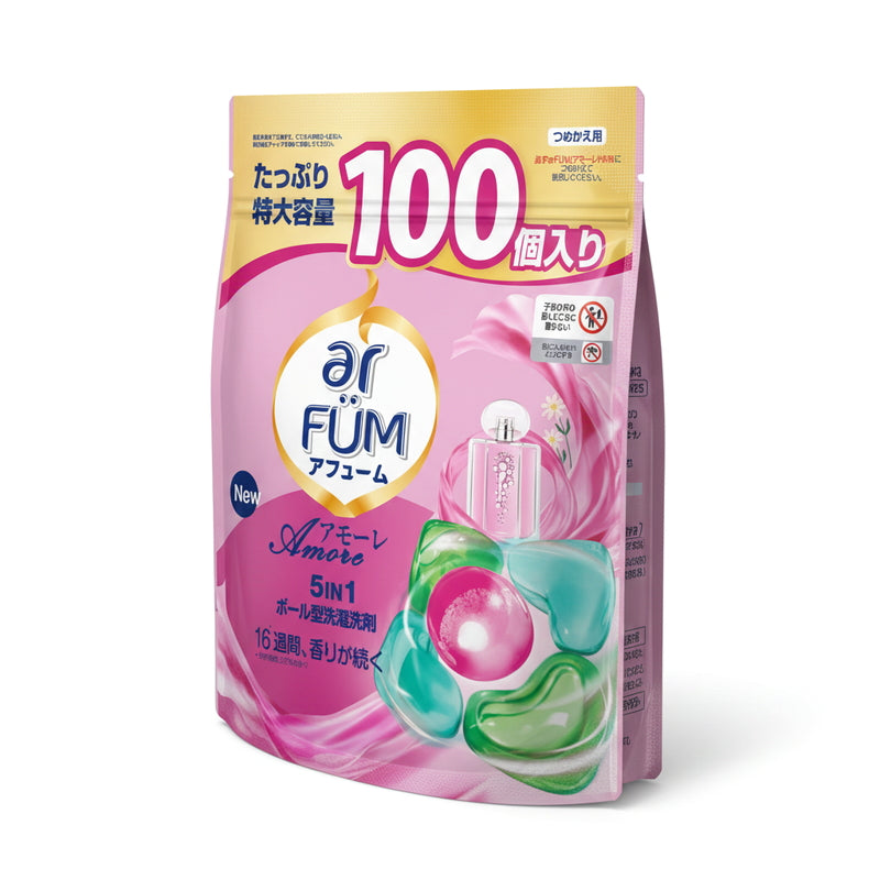 (コストコ) arFUM アフューム アモーレ ジェルマジックボール 衣料用洗濯洗剤 100個入り