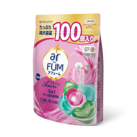 (コストコ) arFUM アフューム アモーレ ジェルマジックボール 衣料用洗濯洗剤 100個入り