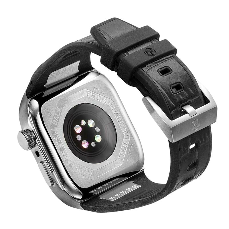 (コストコ) HUMBLE RICH Apple Watch Case 7/8/9対応 41mm レザー ブラック WBB0289-001