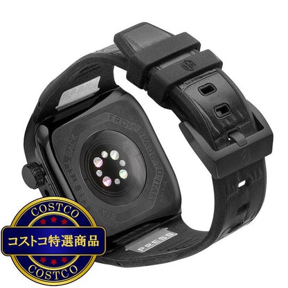 (コストコ) HUMBLE RICH Apple Watch Case 7/8/9対応 41mm レザー ブラック WBB0289-008