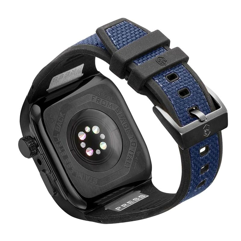 (コストコ) HUMBLE RICH Apple Watch Case 7/8/9対応 41mm ファブリック ブルー WBB0289-014