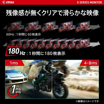 (コストコ) MSI/ゲーミングモニター/23.8インチ/180Hz/G2412F