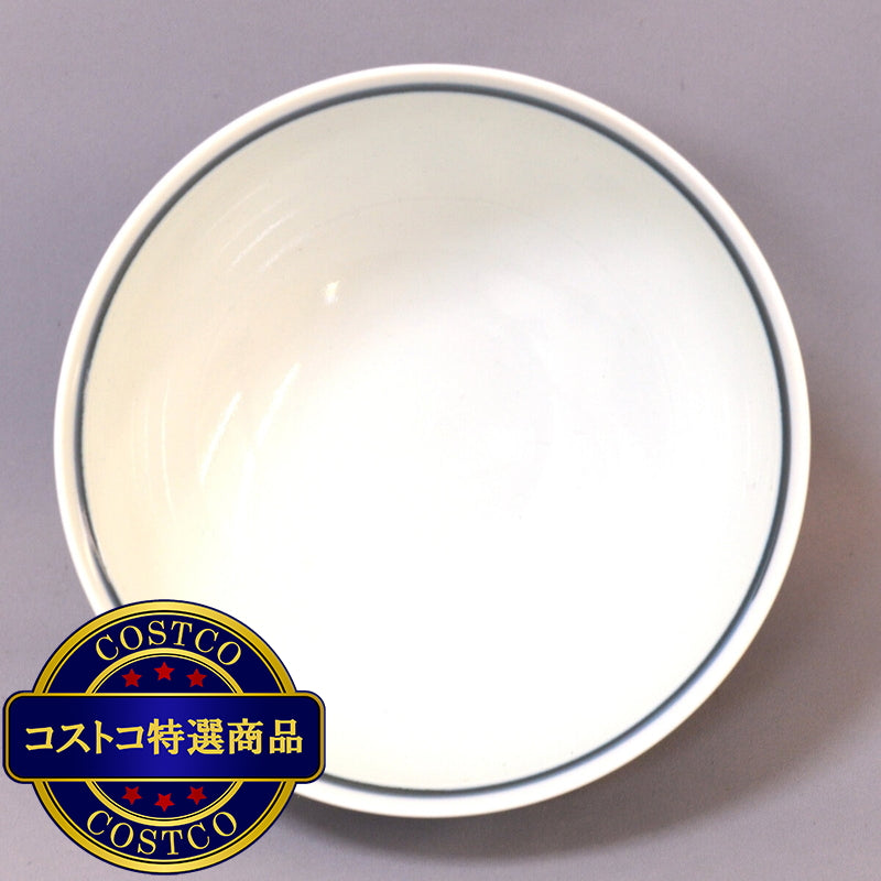 (コストコ) 波佐見焼 お茶碗 廻り花 大小 2個セット インディゴブルー