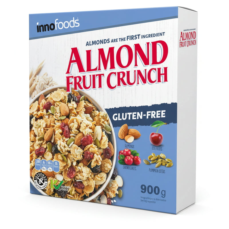 (コストコ) Innofoods アーモンドフルーツクランチシリアル 900g