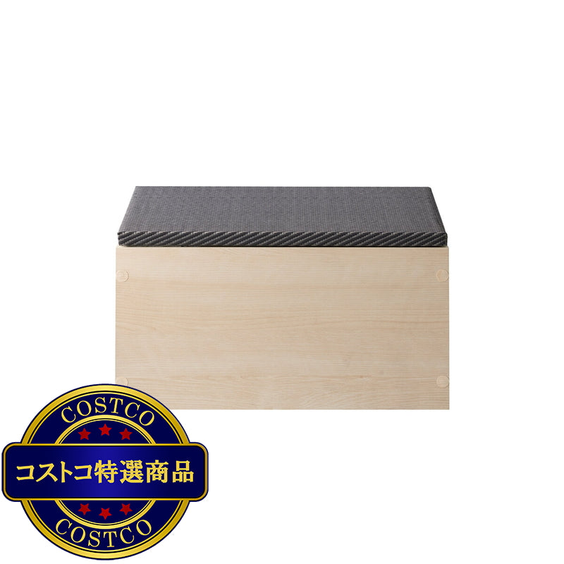 (コストコ) ゼンキューブ 畳ボックス ホワイト x ダークグレー ZCM-3060BX-WH-DG