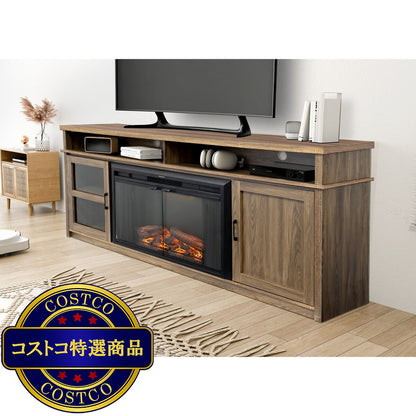(コストコ) luxstar 暖炉型テレビボード ヒーター付き