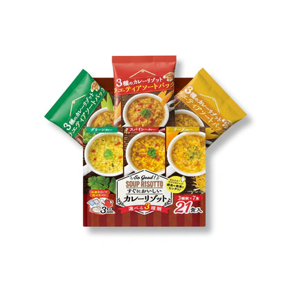 (コストコ) 3種のカレーリゾット 21食入り