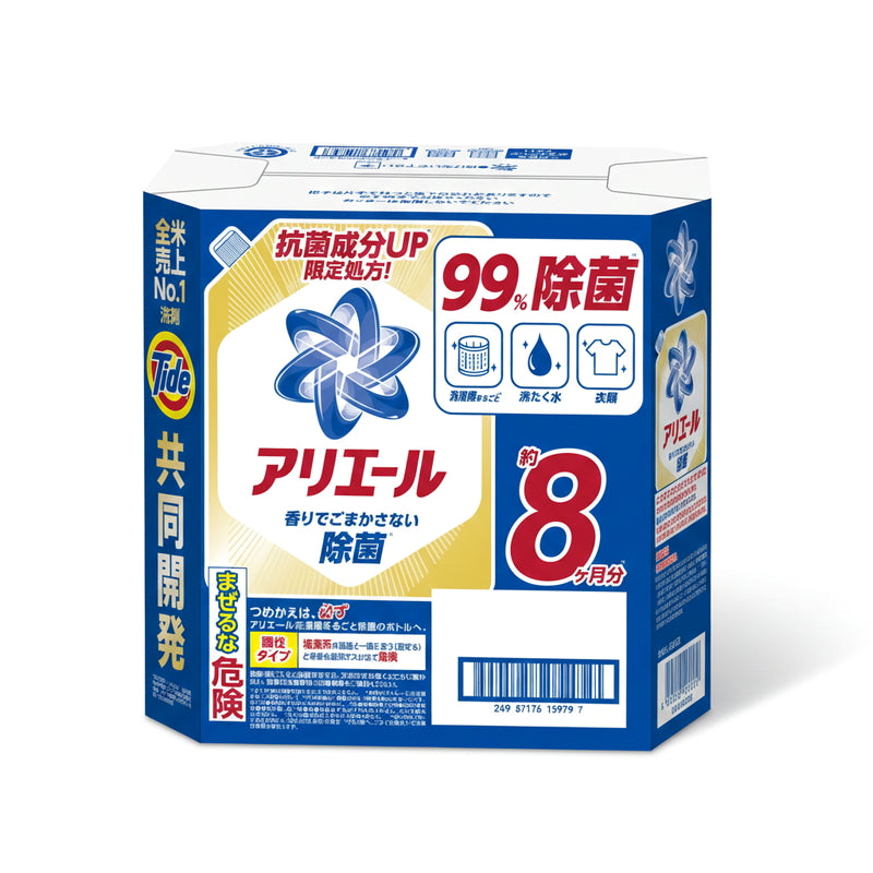(コストコ) アリエール 洗濯洗剤 液体 除菌成分プラス 詰め替え1,000g x 6