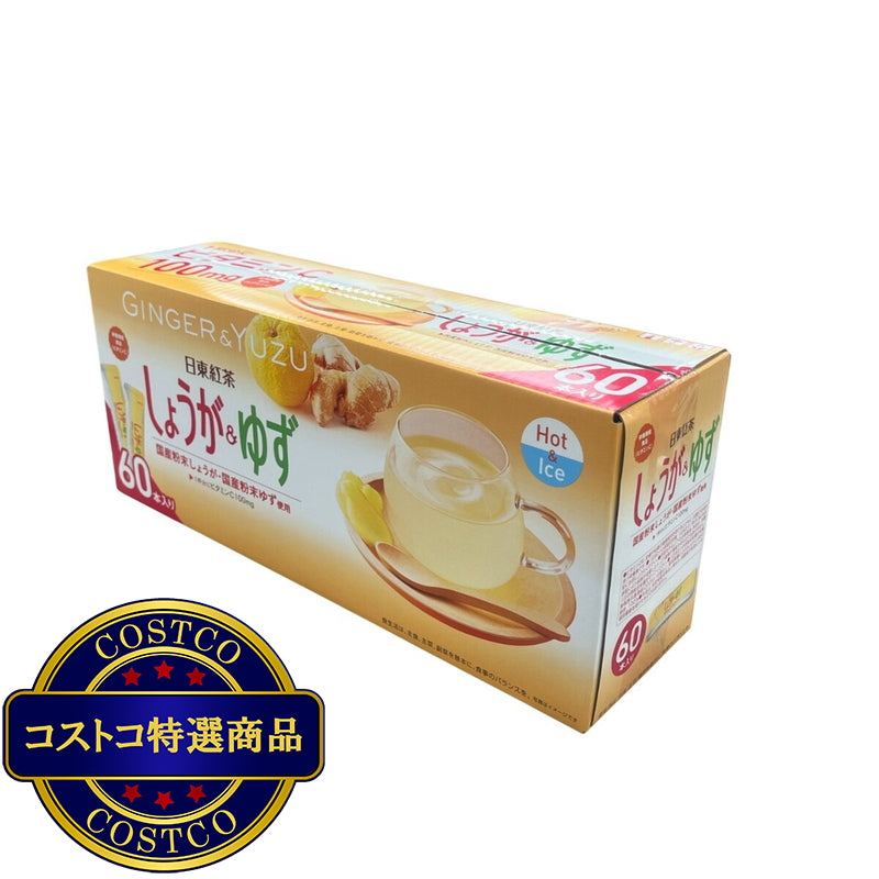 (コストコ) 日東紅茶 しょうが＆ゆず 60包入り