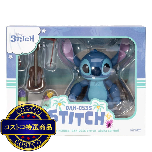 (コストコ) スティッチ アクション フィギュア - アロハ エディション