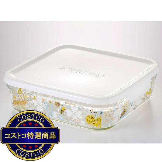 (コストコ) イワキ ニューパック & レンジ シンジカトウシリーズ 1.2L 北欧の庭