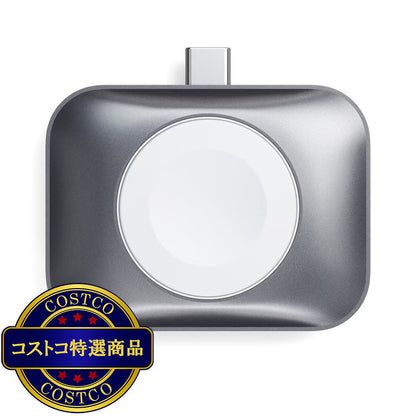 (コストコ) Satechi USB-C Apple Watch / Airpods チャージャー スペースグレー
