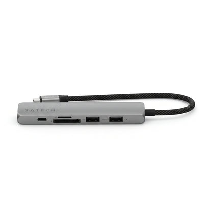 (コストコ) Satechi 6-in1 USB-C スリムマルチポートアダプター スペースグレー