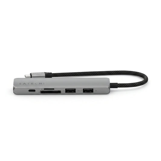 (コストコ) Satechi 6-in1 USB-C スリムマルチポートアダプター スペースグレー