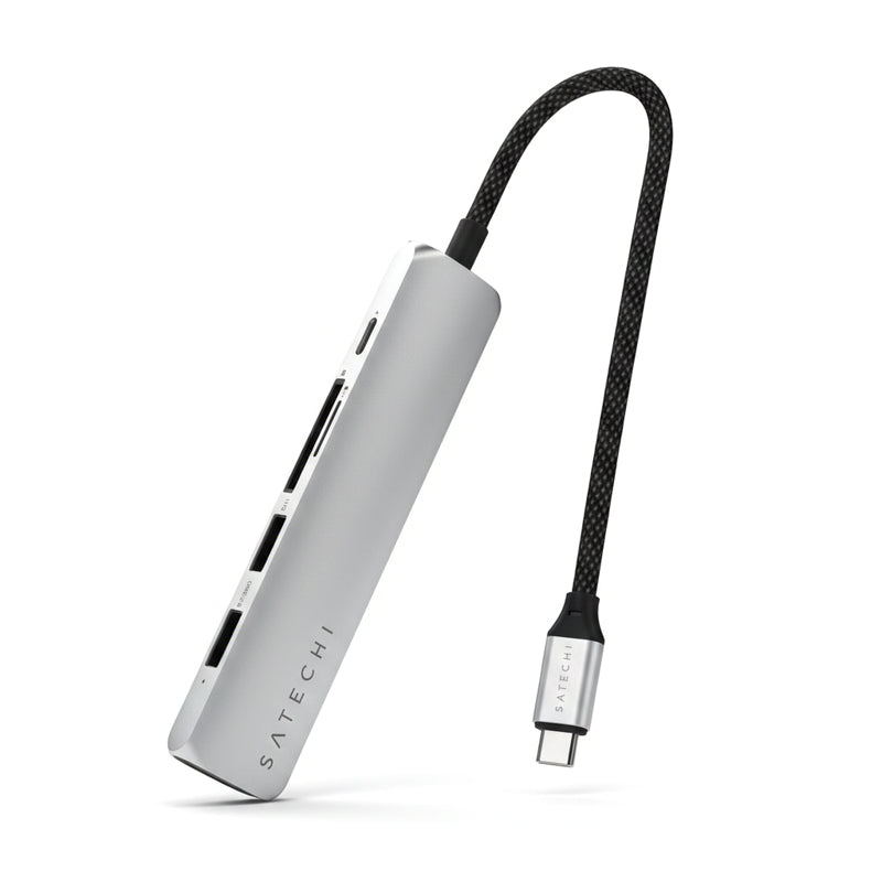 (コストコ) Satechi 6-in1 USB-C スリムマルチポートアダプター シルバー