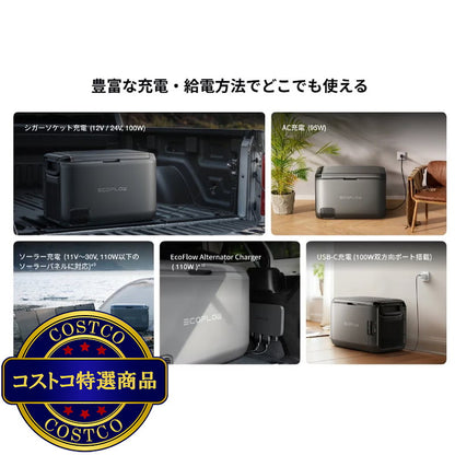 (コストコ) EcoFlow (エコフロー) GLACIER Classic 45L ポータブル冷蔵庫
