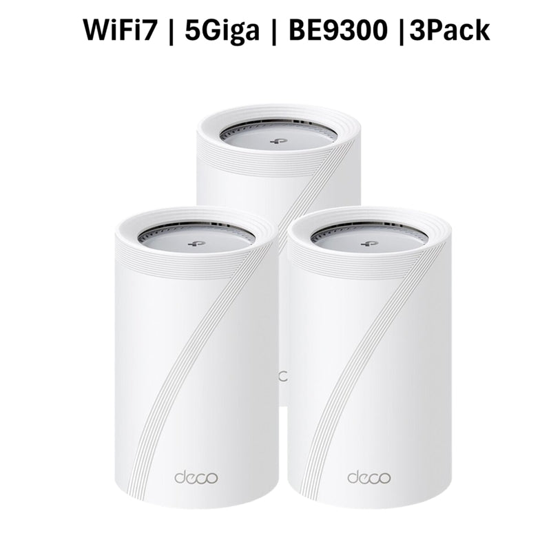 (コストコ) TP-Link Deco BE65 Pro 3Pack メッシュWiFi7 ルーター 5764＋2882＋688Mbps BE9300 320MHz トライバンド IPoE IPv6対応 3年保証