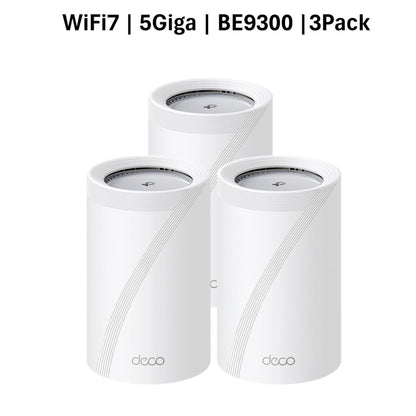 (コストコ) TP-Link Deco BE65 Pro 3Pack メッシュWiFi7 ルーター 5764＋2882＋688Mbps BE9300 320MHz トライバンド IPoE IPv6対応 3年保証