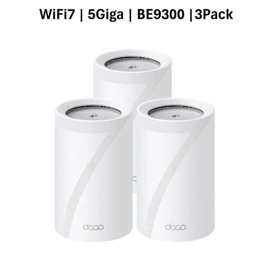 (コストコ) TP-Link Deco BE65 Pro 3Pack メッシュWiFi7 ルーター 5764＋2882＋688Mbps BE9300 320MHz トライバンド IPoE IPv6対応 3年保証