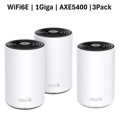 (コストコ) TP-Link Deco XE75 3Pack メッシュWiFi6E ルーター 2402＋2402＋574Mbps AXE5400 トライバンド IPoE IPv6対応 3年保証