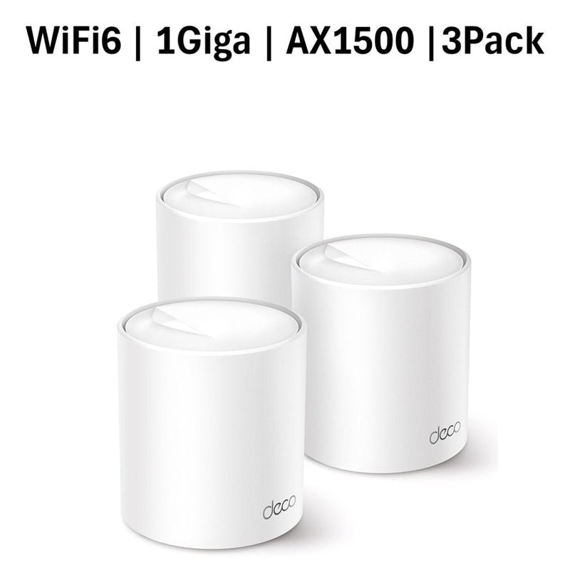 (コストコ) TP-Link Deco X10 3Pack メッシュWiFi6 ルーター 1201＋300Mbps AX1500 IPoE IPv6対応 3年保証