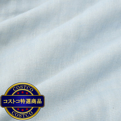 (コストコ) 西川 3層ガーゼケット ブルー