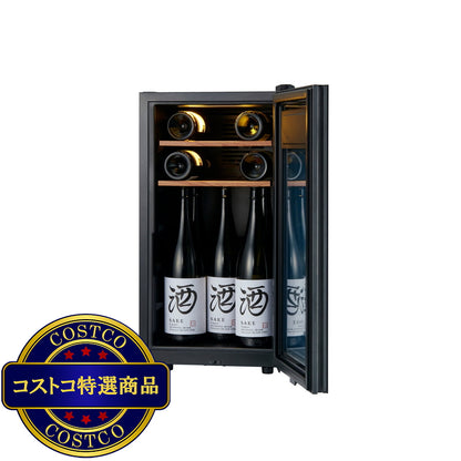 (コストコ) さくら製作所 ワインセラー/22本用/温度式/ZERO Advance/SA22-B ブラック