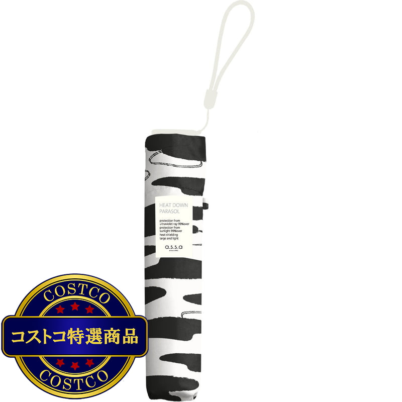 (コストコ) assa 日傘折りたたみ HM50 ブラック / ワタグモ FM628