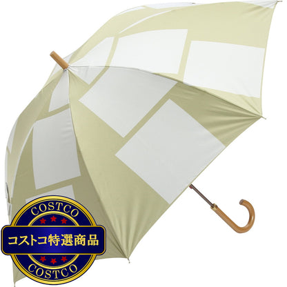 (コストコ) assa 日傘長傘 AL55 イエロー / スクエアブロック AL554