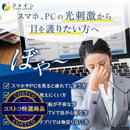 (コストコ) 機能性表示食品 ひとみの恵®ルテイン40 60粒