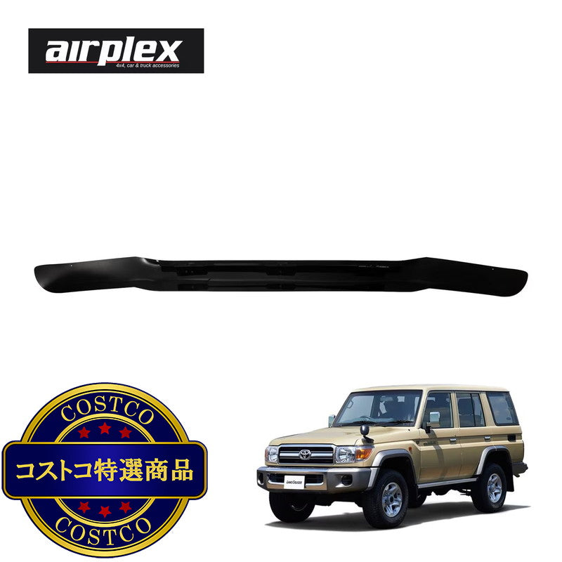 (コストコ) airplex トヨタ ランクル70 ランドクルーザー 70系 再販モデル 復刻車 バグガード スモーク