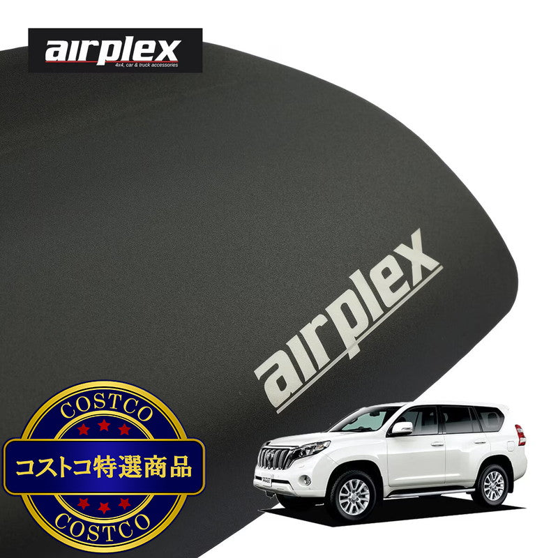 (コストコ) airplex トヨタ 150プラド ランドクルーザープラド 150系 中期 バグガード マットブラック