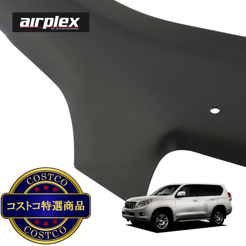 (コストコ) airplex トヨタ 150プラド ランドクルーザー プラド 150系 前期 バグガード マットブラック