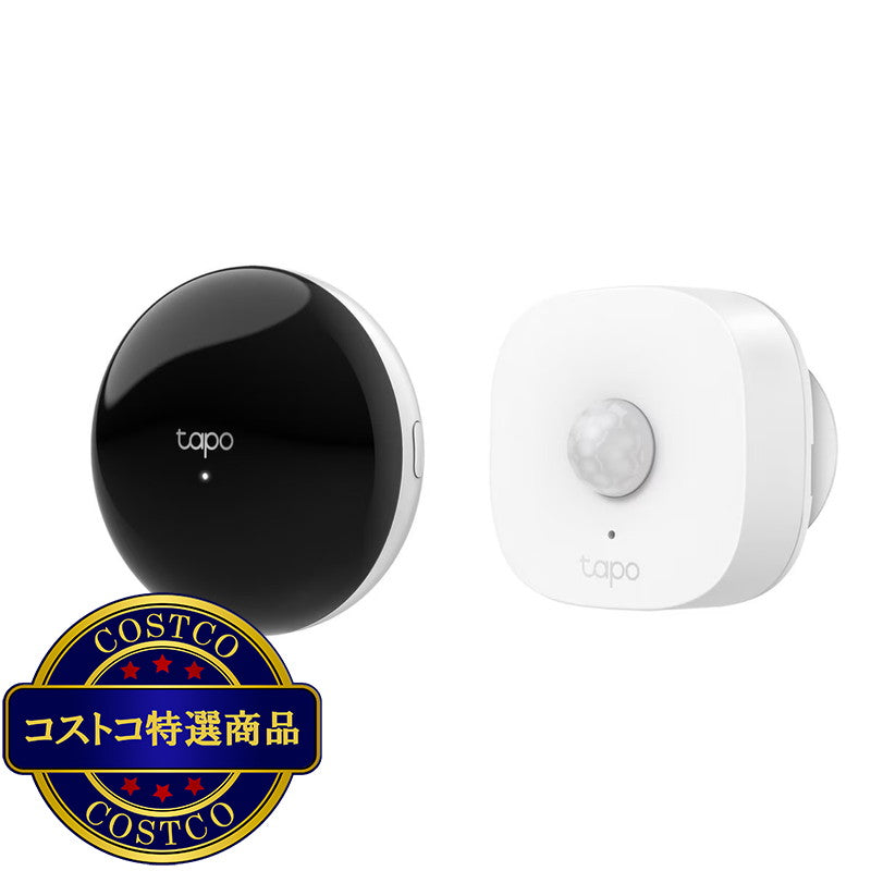 (コストコ) TP-Link Tapo T100 スマートモーションセンサー/ スマートリモコン＆ハブ Tapo TH11セット