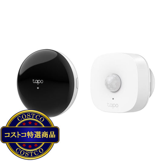 (コストコ) TP-Link Tapo T100 スマートモーションセンサー/ スマートリモコン＆ハブ Tapo TH11セット