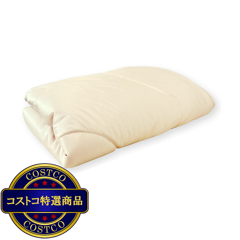 (コストコ) シルクタッチ コンフォーター シングル ベージュ