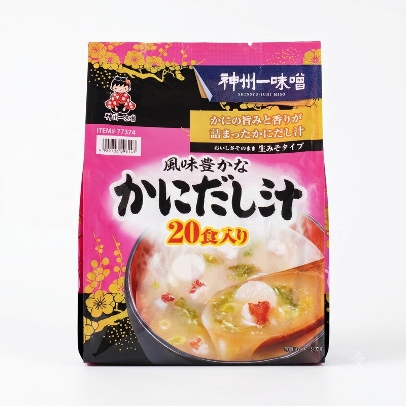 (コストコ) 神州一味噌 かに汁20食入り