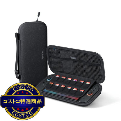 (コストコ) Belkin Nintendo Switch2 用 トラベル用ゲームカードケース チャコール