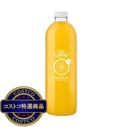 (コストコ) ドン・シモン 100% オレンジジュース 1L x 6本