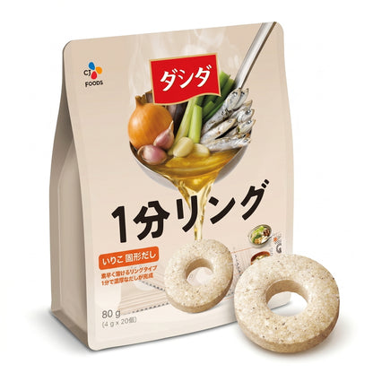 (コストコ) CJ ダシダ 1分リングだし 80g