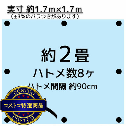 (コストコ) アイネット #3000ブルーシート 1.8 x 1.8m  15セット