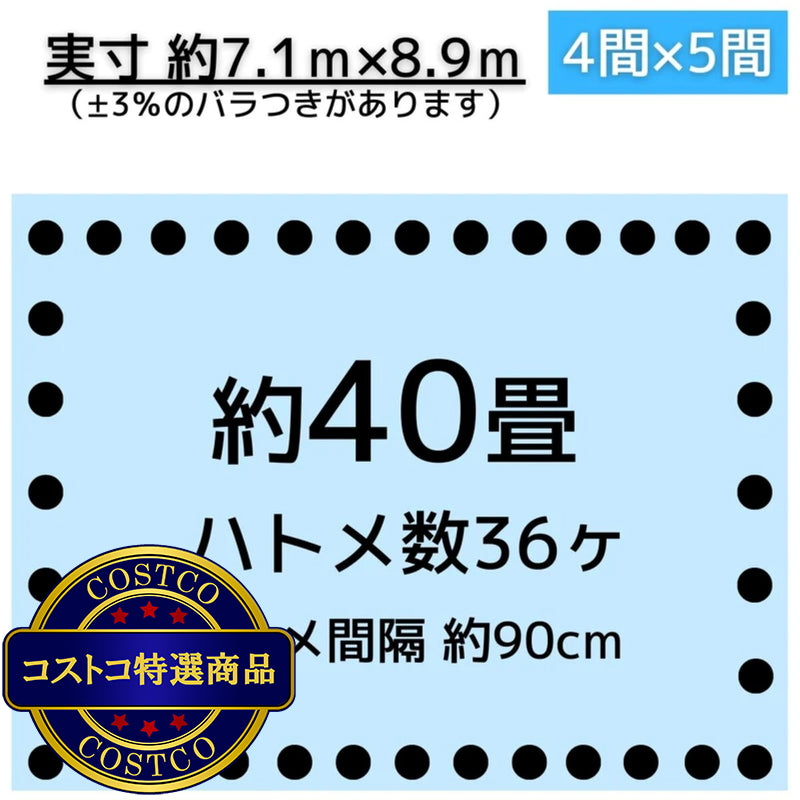 (コストコ) アイネット #3000ブルーシート 7.2 x 9.0m