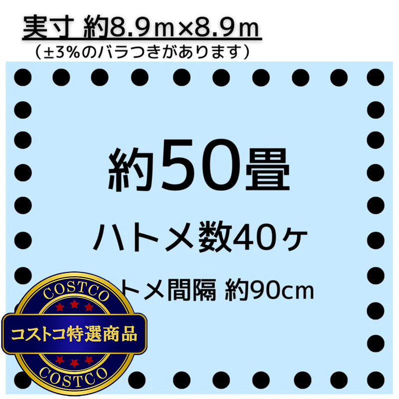 (コストコ) アイネット #3000ブルーシート 9.0 x 9.0m
