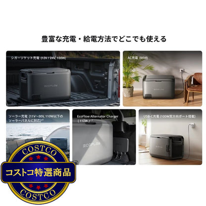 (コストコ) EcoFlow (エコフロー) GLACIER Classic 35L ポータブル冷蔵庫