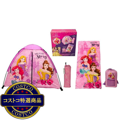 (コストコ) キッズキャンピングセット テント 寝袋入り
