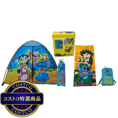 (コストコ) キッズキャンピングセット テント 寝袋入り