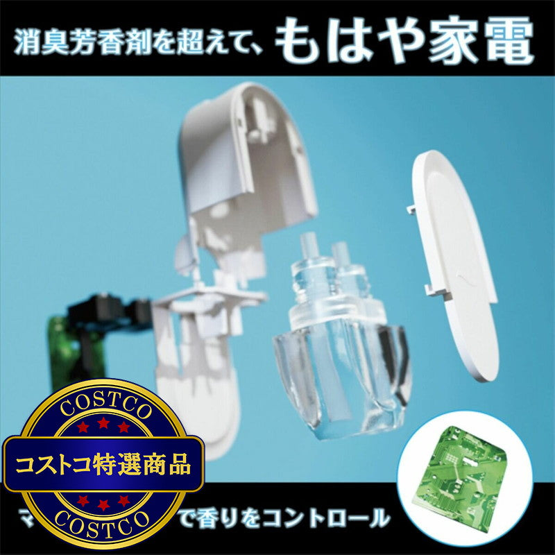 (コストコ) 香り広がるeファブリーズ 室内・玄関用 消臭芳香剤 ホワイトリリーの香り 本体1個 詰め替え3個