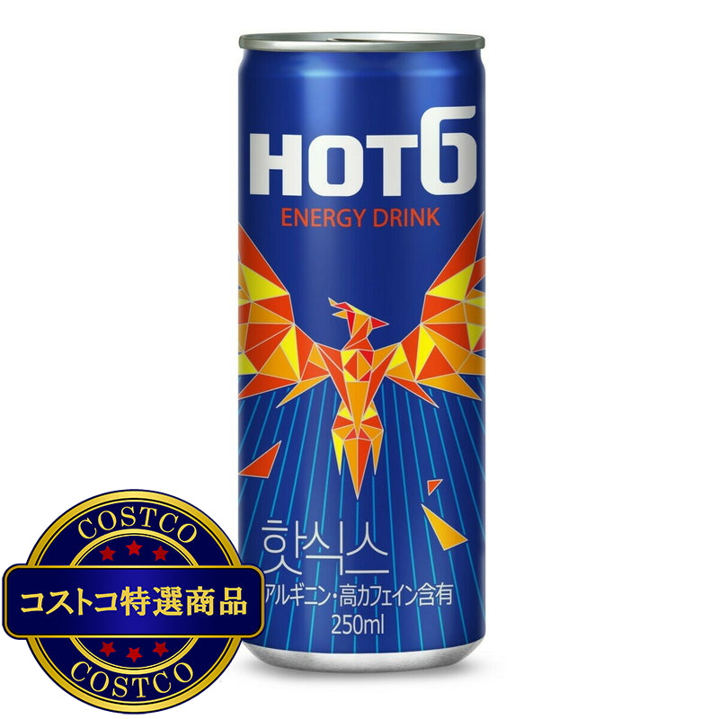 (コストコ) HOT 6 エナジードリンク オリジナル 250ml x 30缶